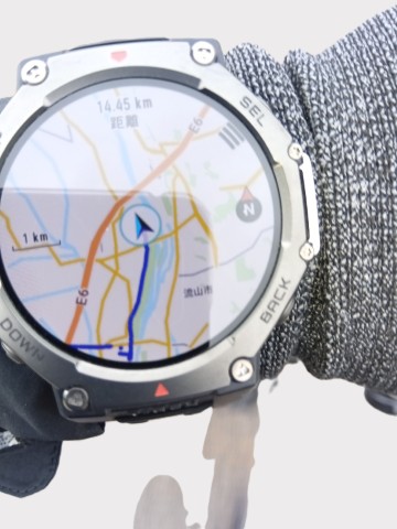 時計のルート案内