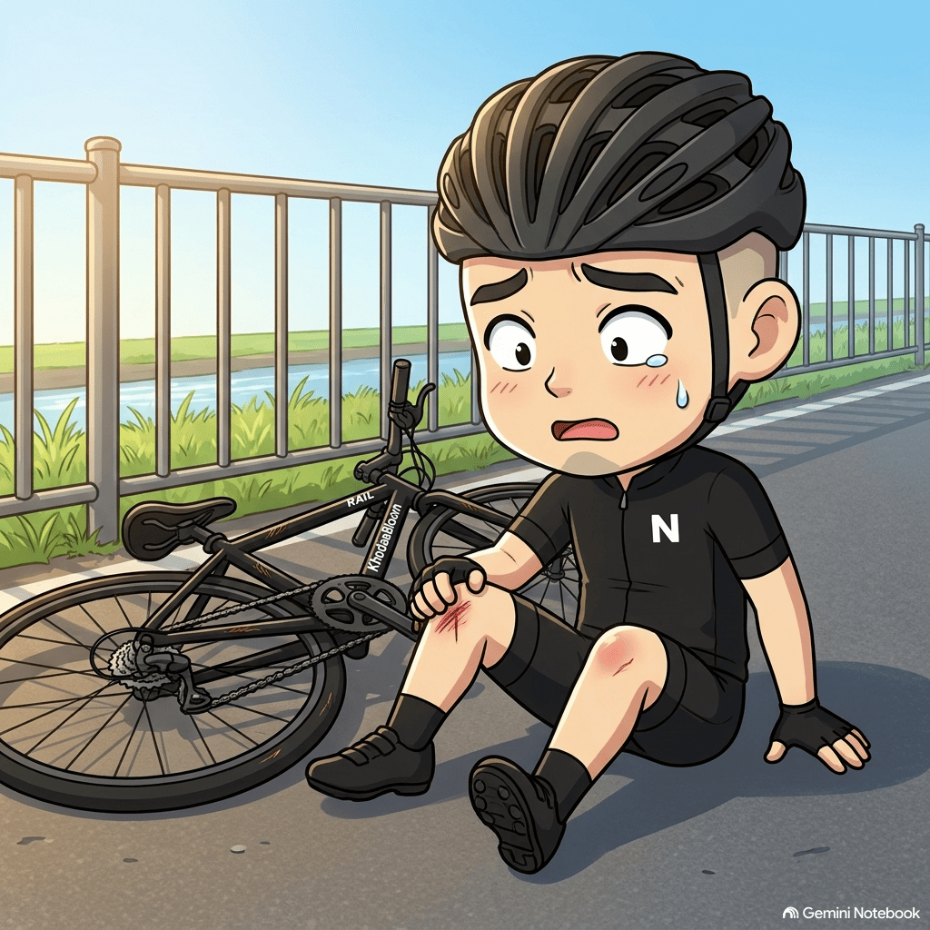 落車イメージ